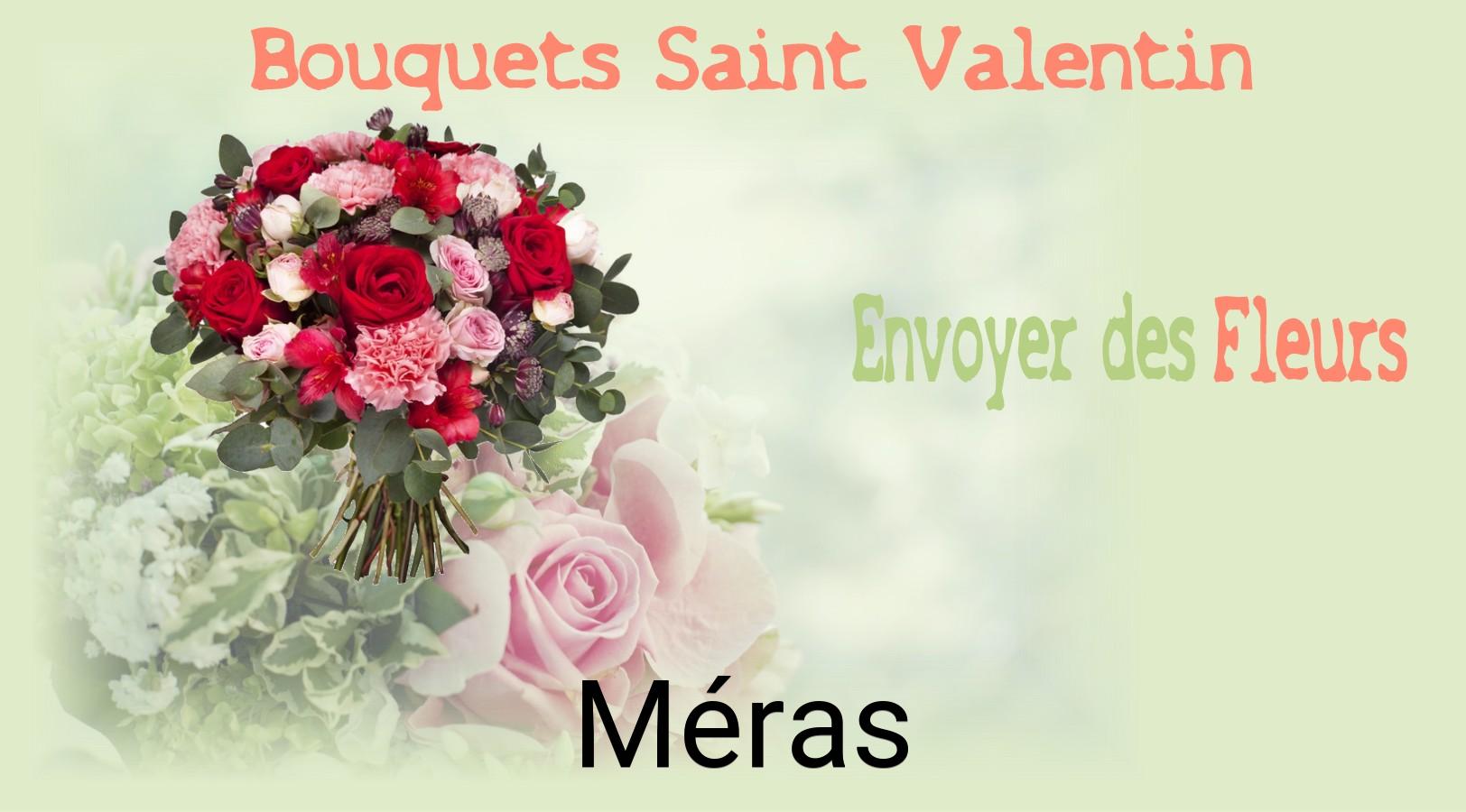 Roses de Saint-Valentin livrées à Méras